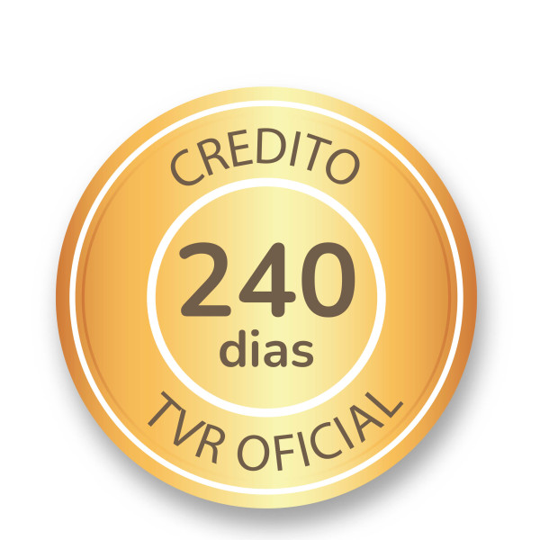Crédito de IPTV e P2P (240 Dias)